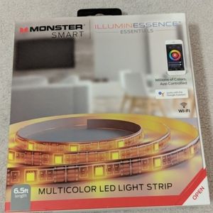 Multicolored LED light strip